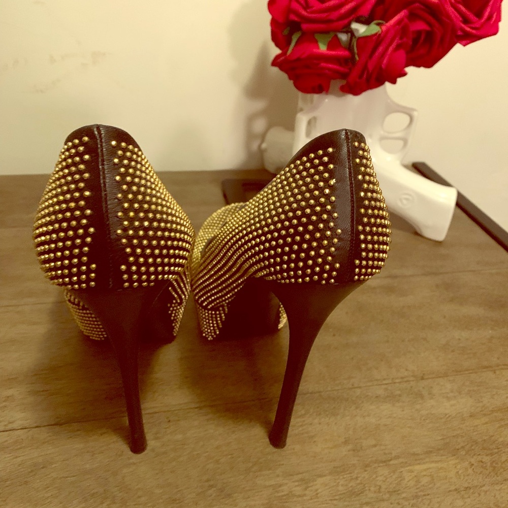 Alexander McQueen studded platform pumps